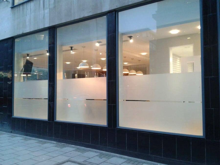 Glass by AW Sign Services.