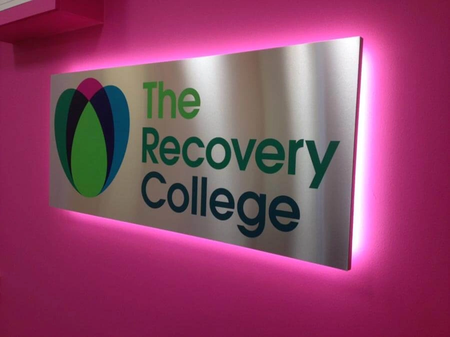 Backlit Signage for Offices by AW Sign Services.