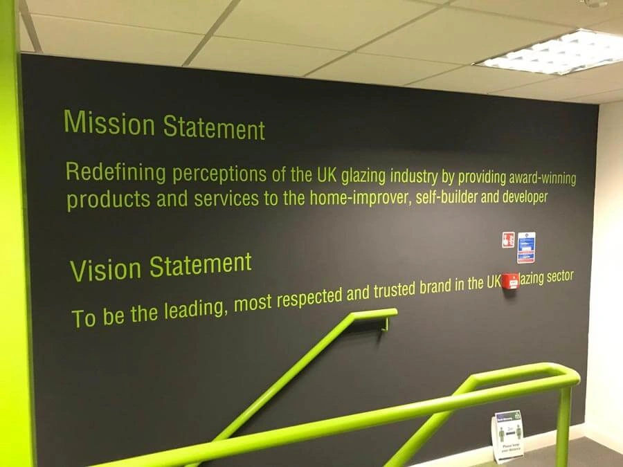 Office Signage by AW Sign Services.