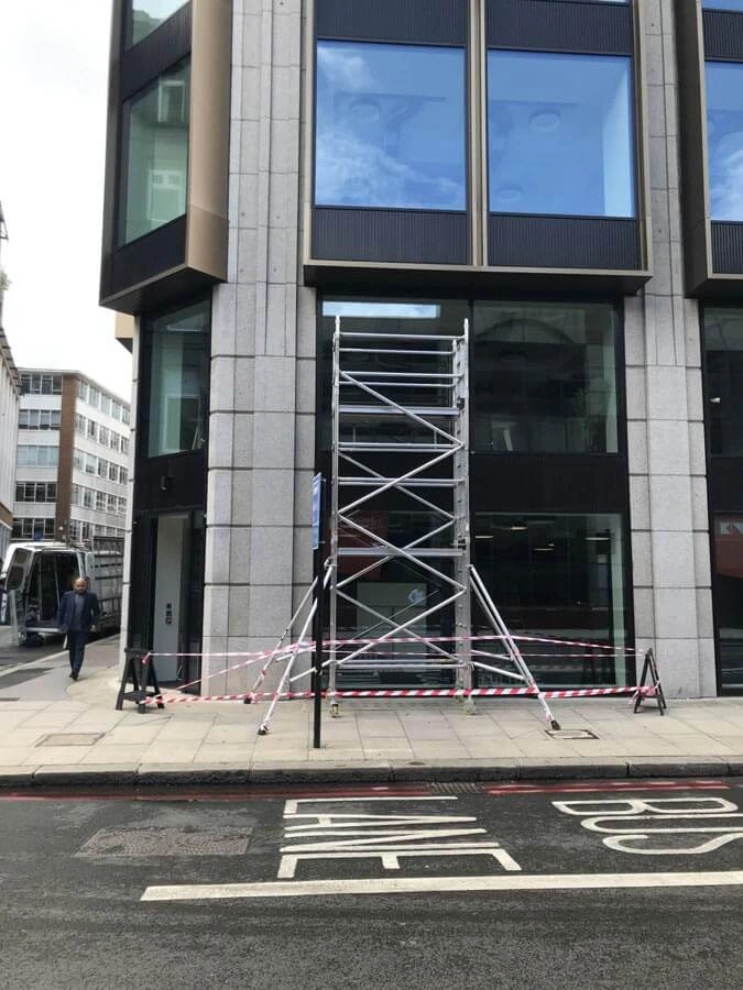 Signage At Height by AW Sign Services.