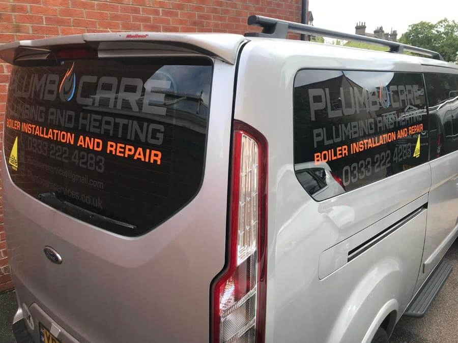 Simple Van Signs by AW Sign Services.