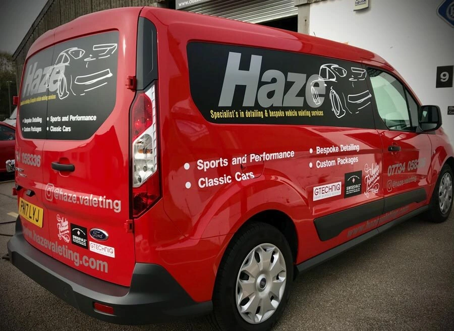 Van Graphics Film by AW Sign Services.